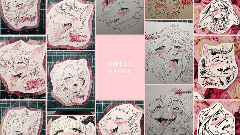 Sneeze Badge Sneeze Badge